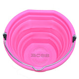 Boss Bucket Collapsible Flat Back Bucket- Neon Pink