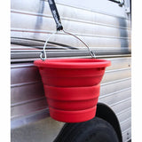 Boss Bucket Collapsible Flat Back Bucket- Red