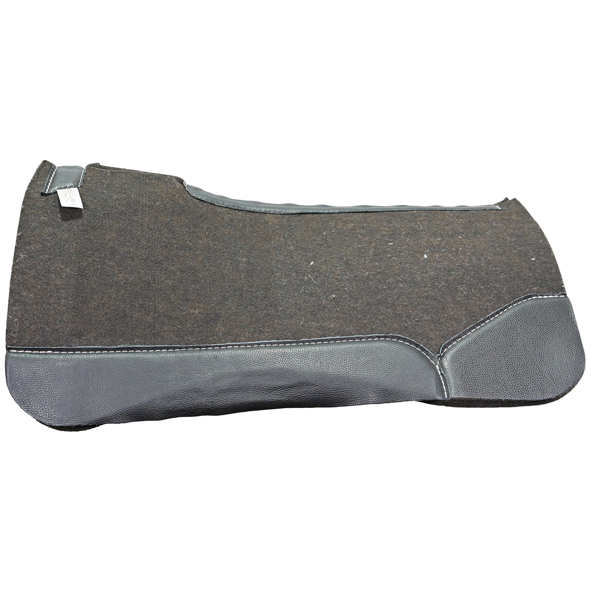 Best Ever 1" OG Saddle Pad with Black Wear Leathers- 30"x30"