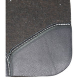 Best Ever 1" OG Saddle Pad with Black Wear Leathers- 30"x30"