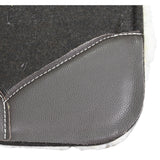 Best Ever 1" OG Fleesar Series Saddle Pad with Brown Wear Leathers- 30"x30"