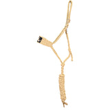Best Ever Braided Mule Tape Halter w/ 8.5' Lead- Beige
