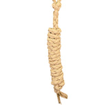 Best Ever Braided Mule Tape Halter w/ 8.5' Lead- Beige