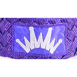Best Ever Braided Mule Tape Halter w/ 8.5' Lead- Purple