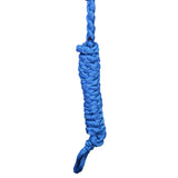 Best Ever Braided Mule Tape Halter w/ 8.5' Lead- Turquoise