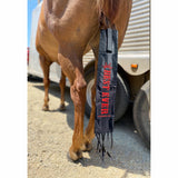 Best Ever Velcro Tail Bag- Black/Red