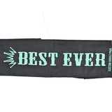 Best Ever Velcro Tail Bag- Black/Turquoise