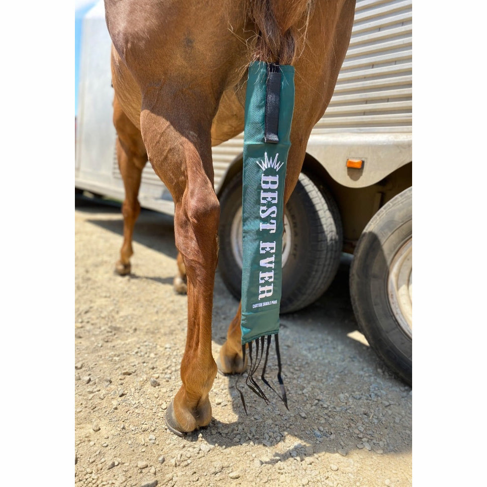 Best Ever Velcro Tail Bag- Hunter Green