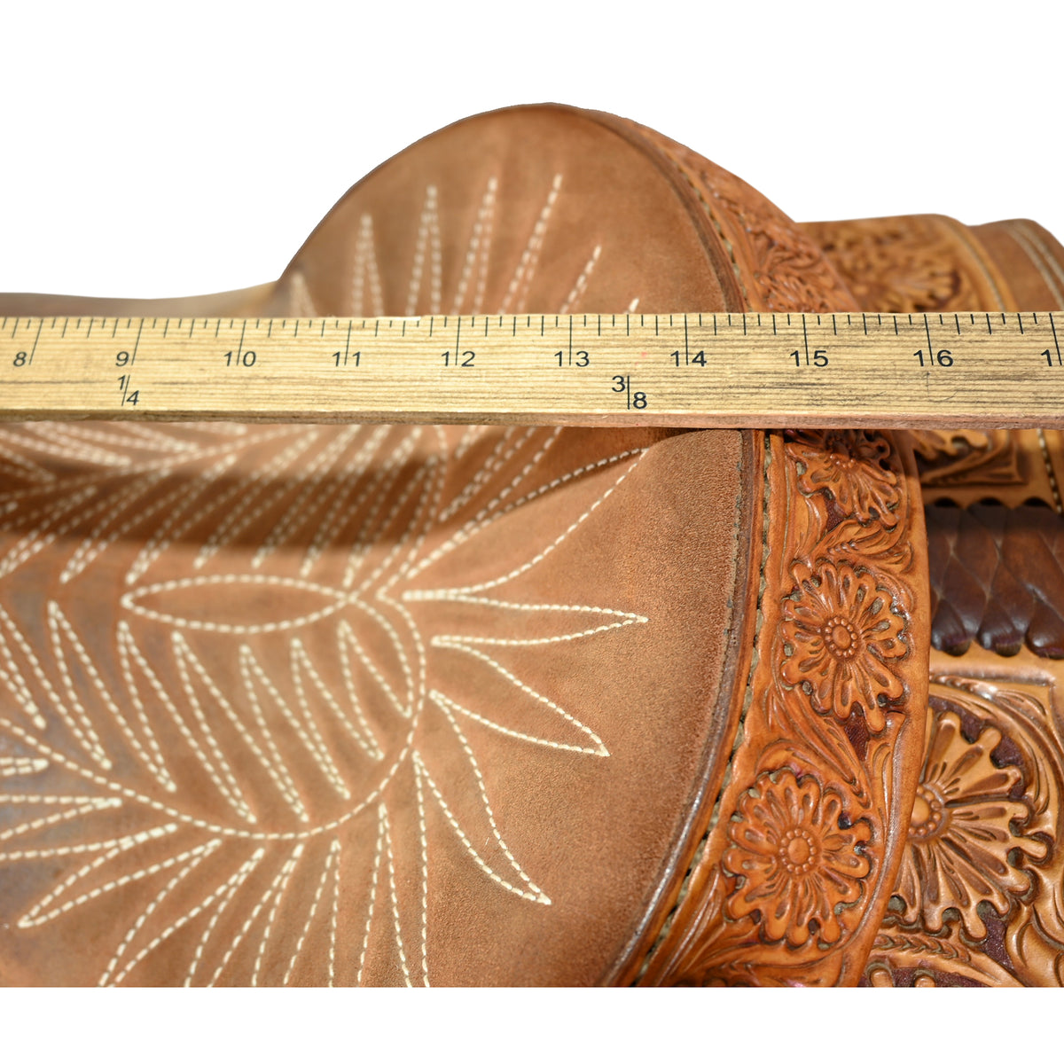 Used 14.5" Billy Hogg Signature Roping Saddle