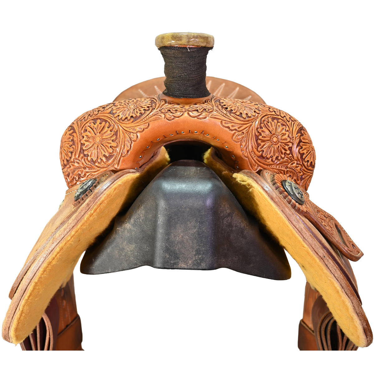 Used 14.5" Billy Hogg Signature Roping Saddle