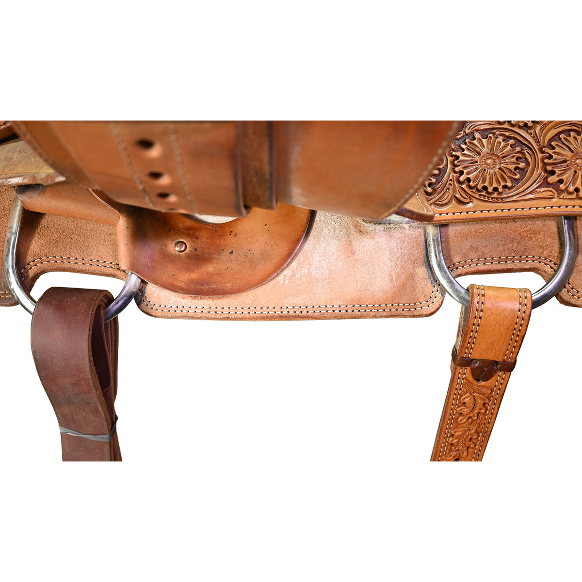 Used 14.5" Billy Hogg Signature Roping Saddle