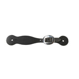 Berlin Custom Leather Women's Black Trailblazer Spur Straps