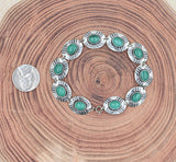 The Darcy Concho Bracelet with Stones