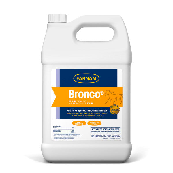 Farnam Bronco Fly Spray Plus Citronella Scent- Gallon