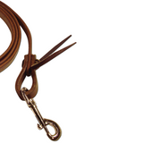 Berlin Custom Leather 1/2"x 8" Oiled Roping Reins