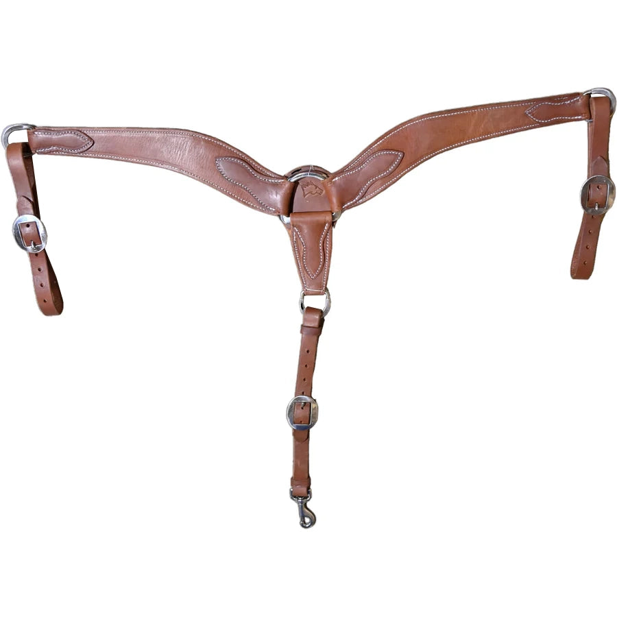 Berlin Leather Oiled Working Breast Collar