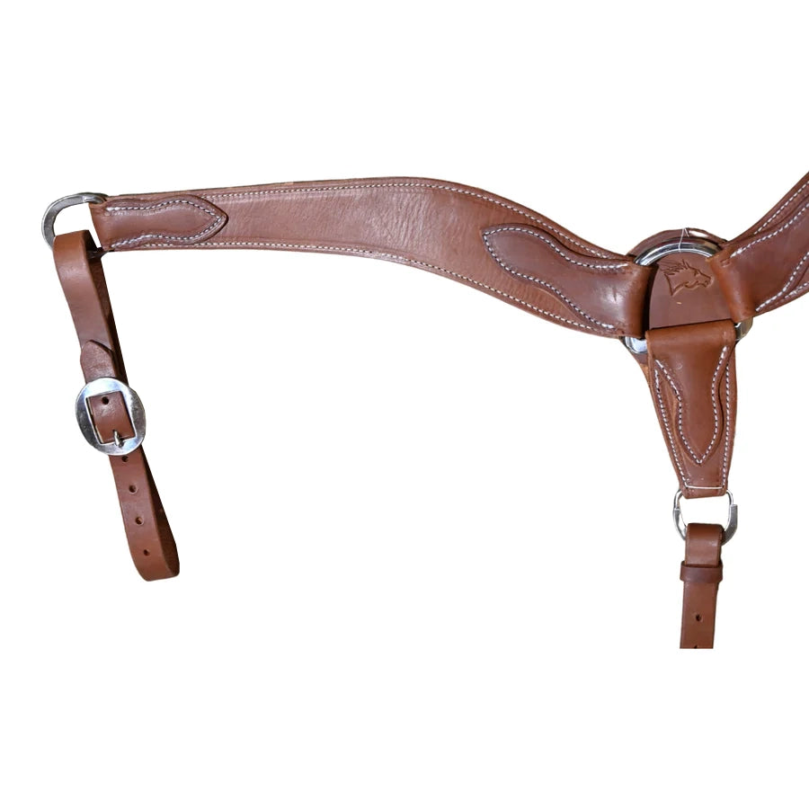 Berlin Leather Oiled Working Breast Collar