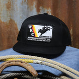 Rodeo Time Black WRC Patch Snapback Cap