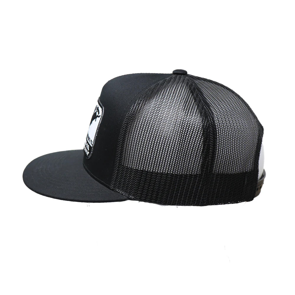 Rodeo Time Black WRC Patch Snapback Cap