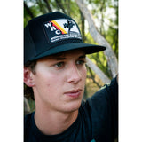 Rodeo Time Black WRC Patch Snapback Cap