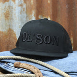 Rodeo Time Ol' Son Black on Black Mesh Snapback Cap