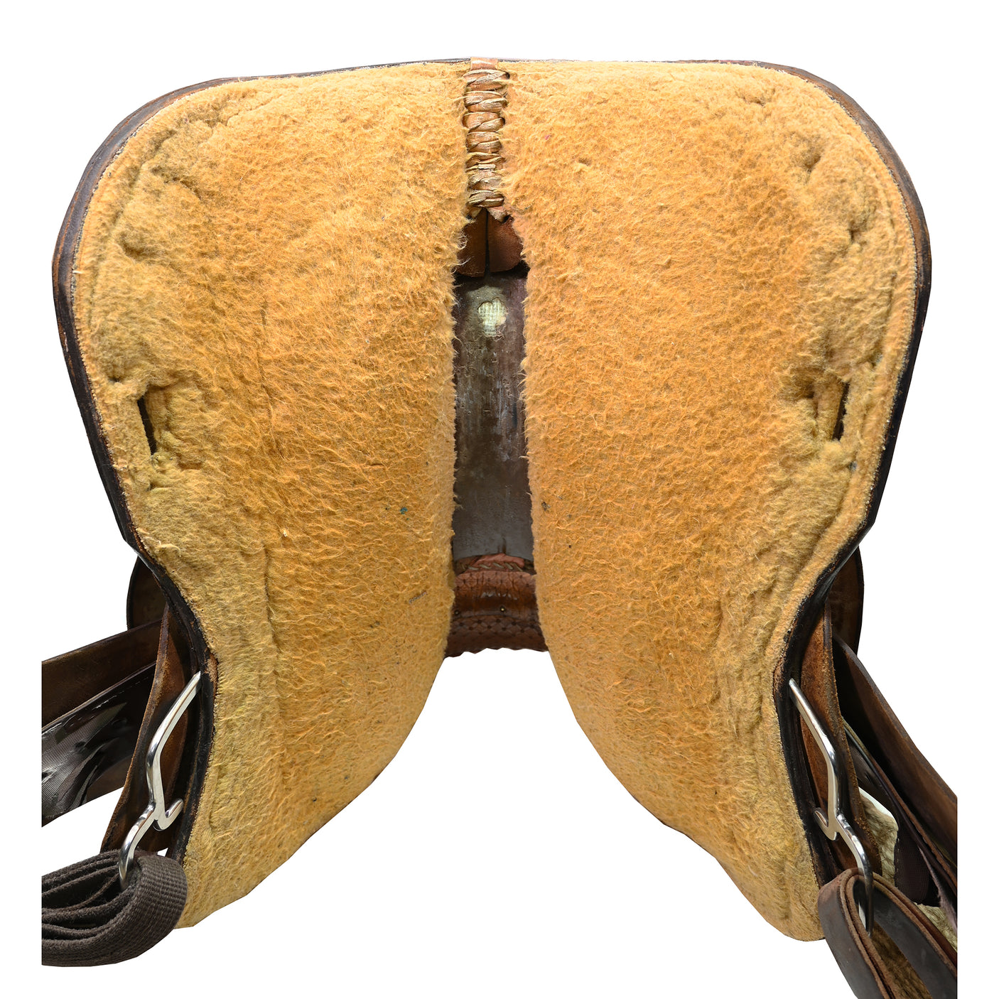 Used 13.5" Double J Pozzi Pro Racer Barrel Racing Saddle