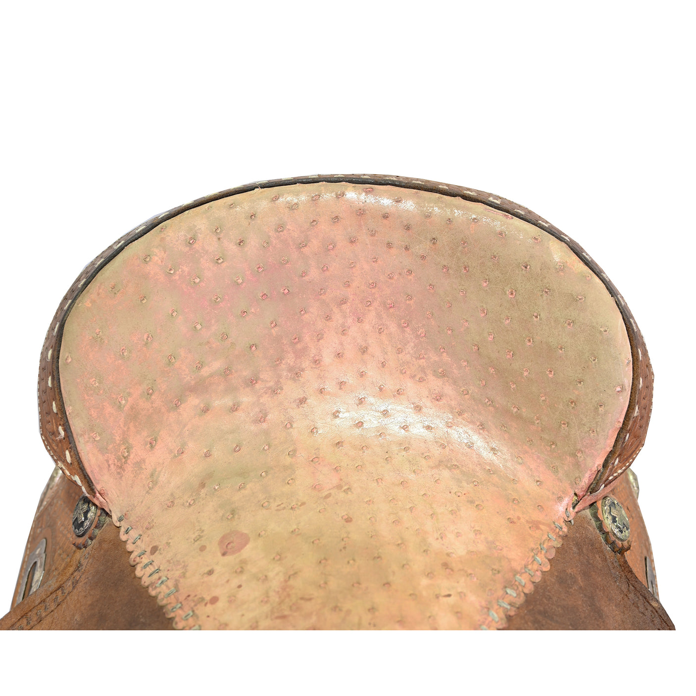 Used 13.5" Double J Pozzi Pro Racer Barrel Racing Saddle