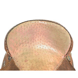 Used 13.5" Double J Pozzi Pro Racer Barrel Racing Saddle
