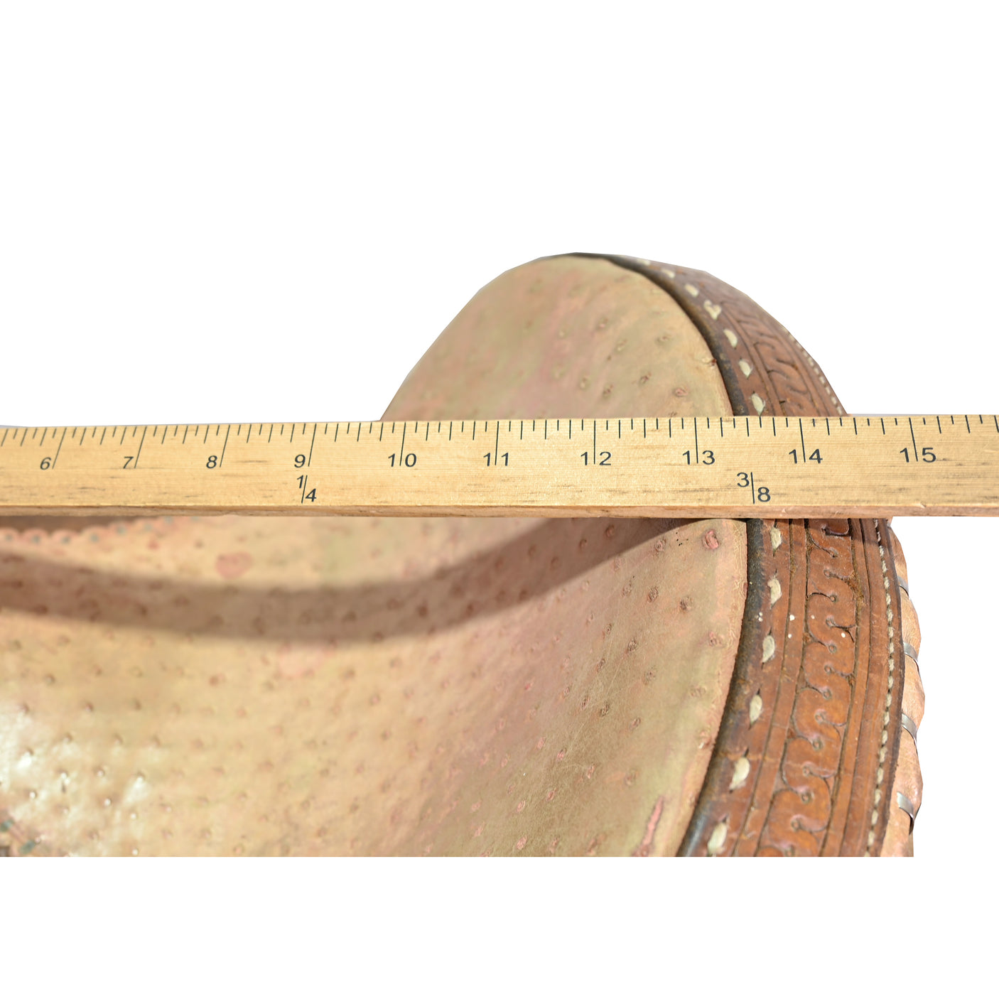 Used 13.5" Double J Pozzi Pro Racer Barrel Racing Saddle