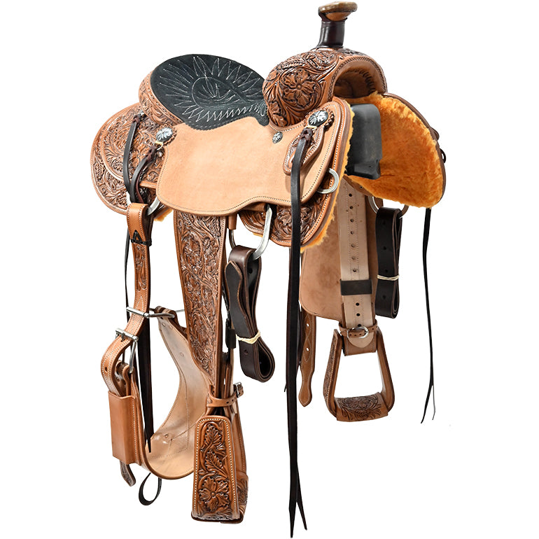 New! 13.75" Smart Horse Team Roping Saddle