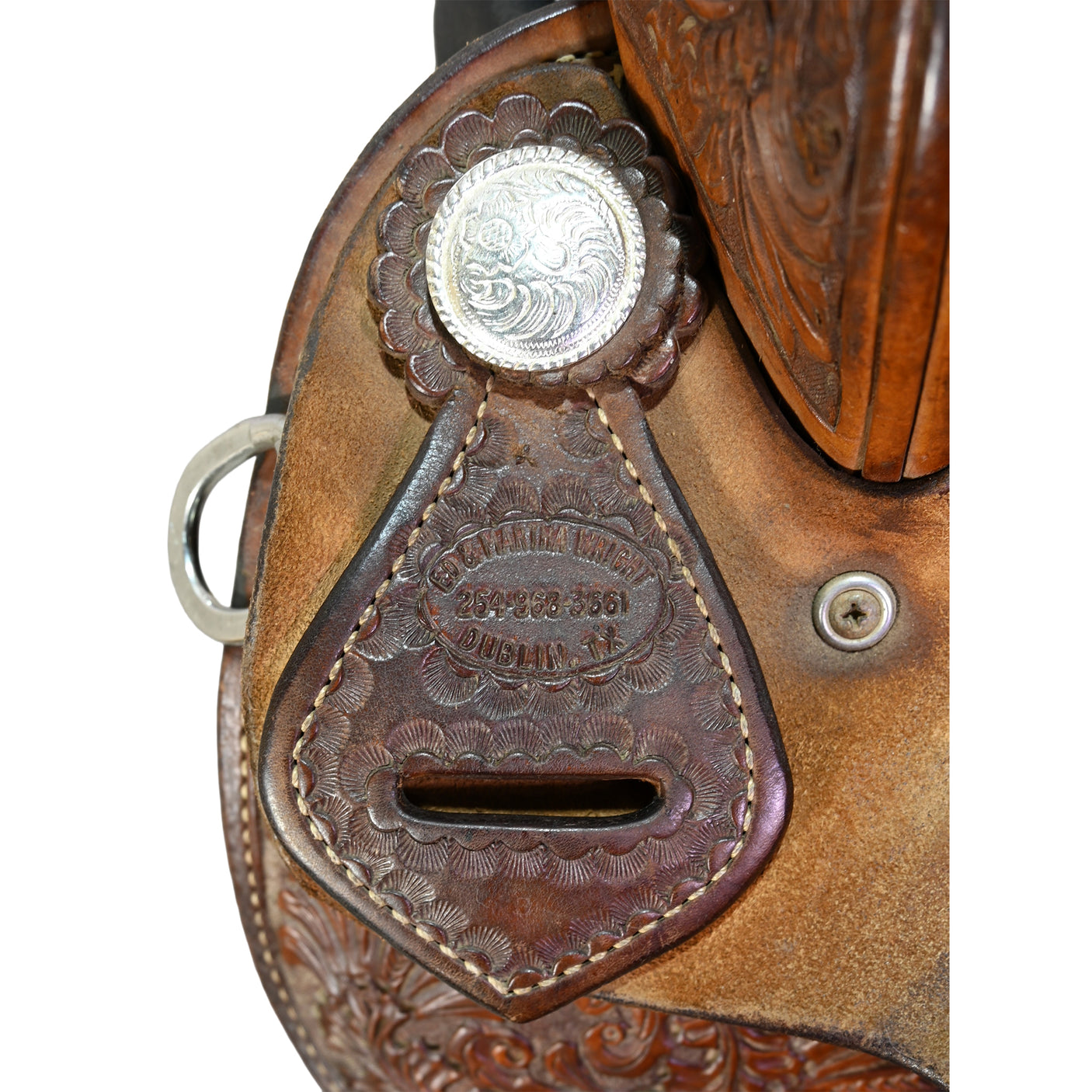 Used 13" Ed & Martha Wright Barrel Racing Saddle