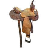 Used 13" Ed & Martha Wright Barrel Racing Saddle