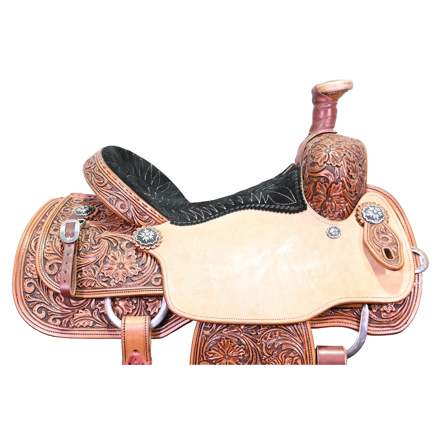 New! 14.25" Smart Horse Team Roping Saddle