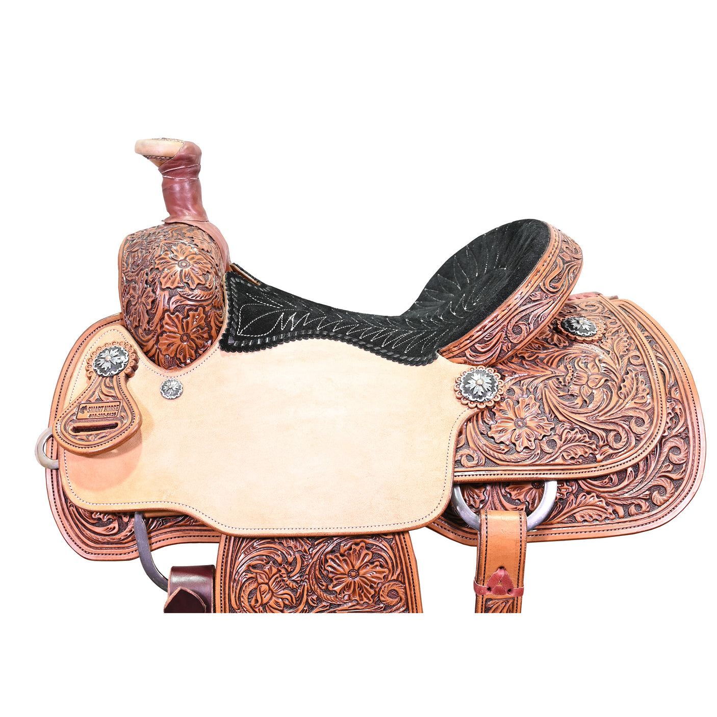 New! 14.25" Smart Horse Team Roping Saddle