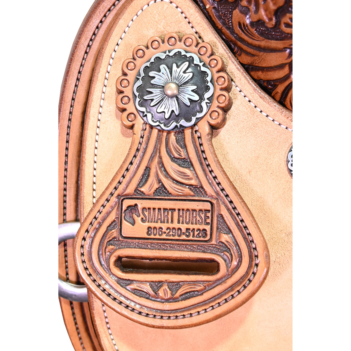 New! 14.25" Smart Horse Team Roping Saddle