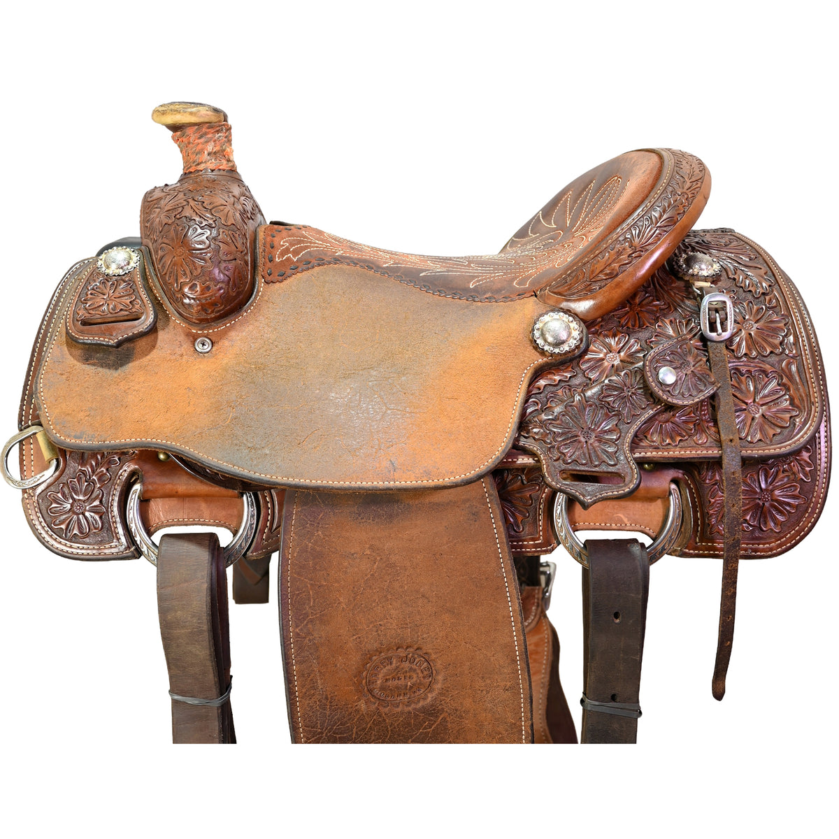 Used 14.5" Harry Jones Calf Roping Saddle