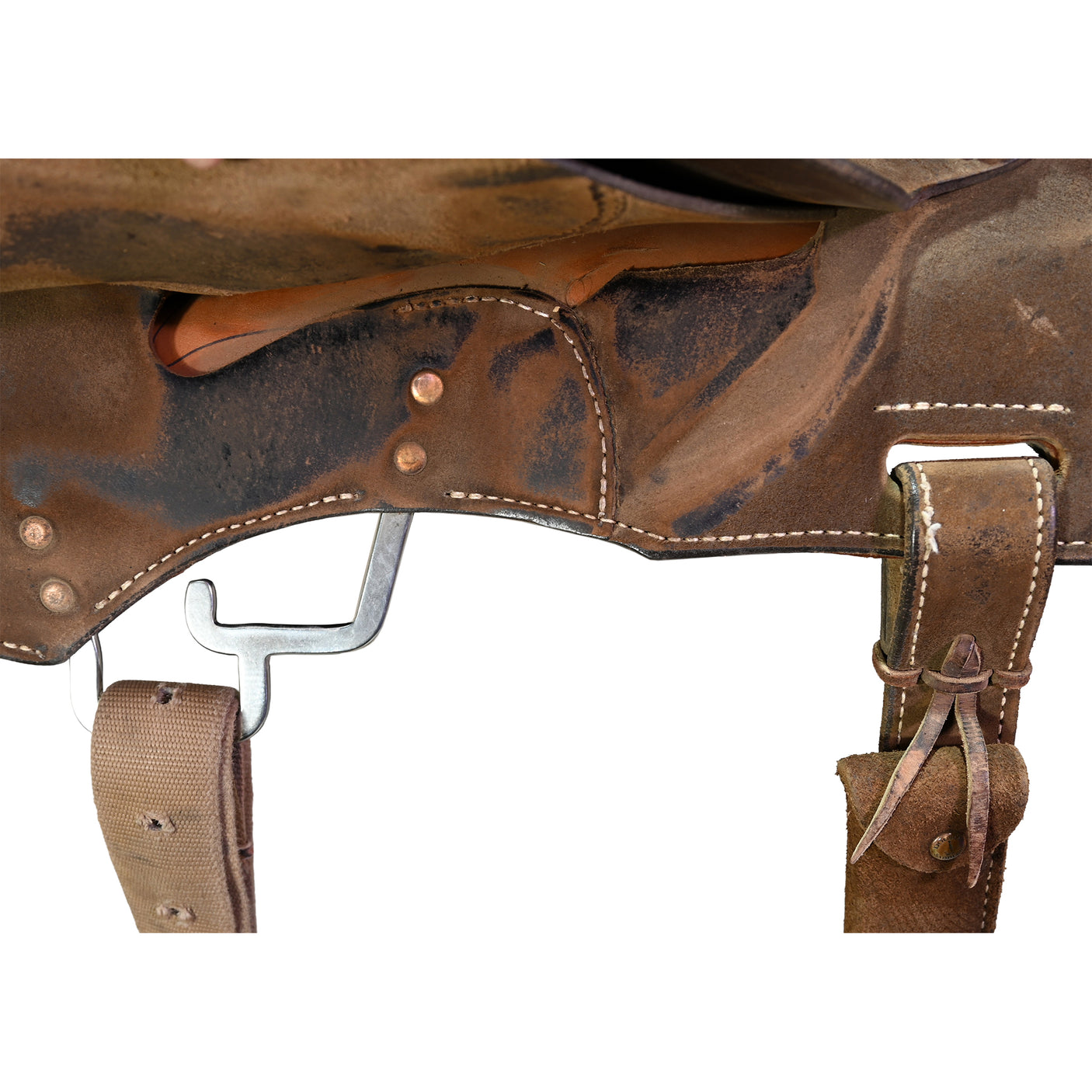 Used 14" Double J Pozzi Pro Barrel Racing Saddle