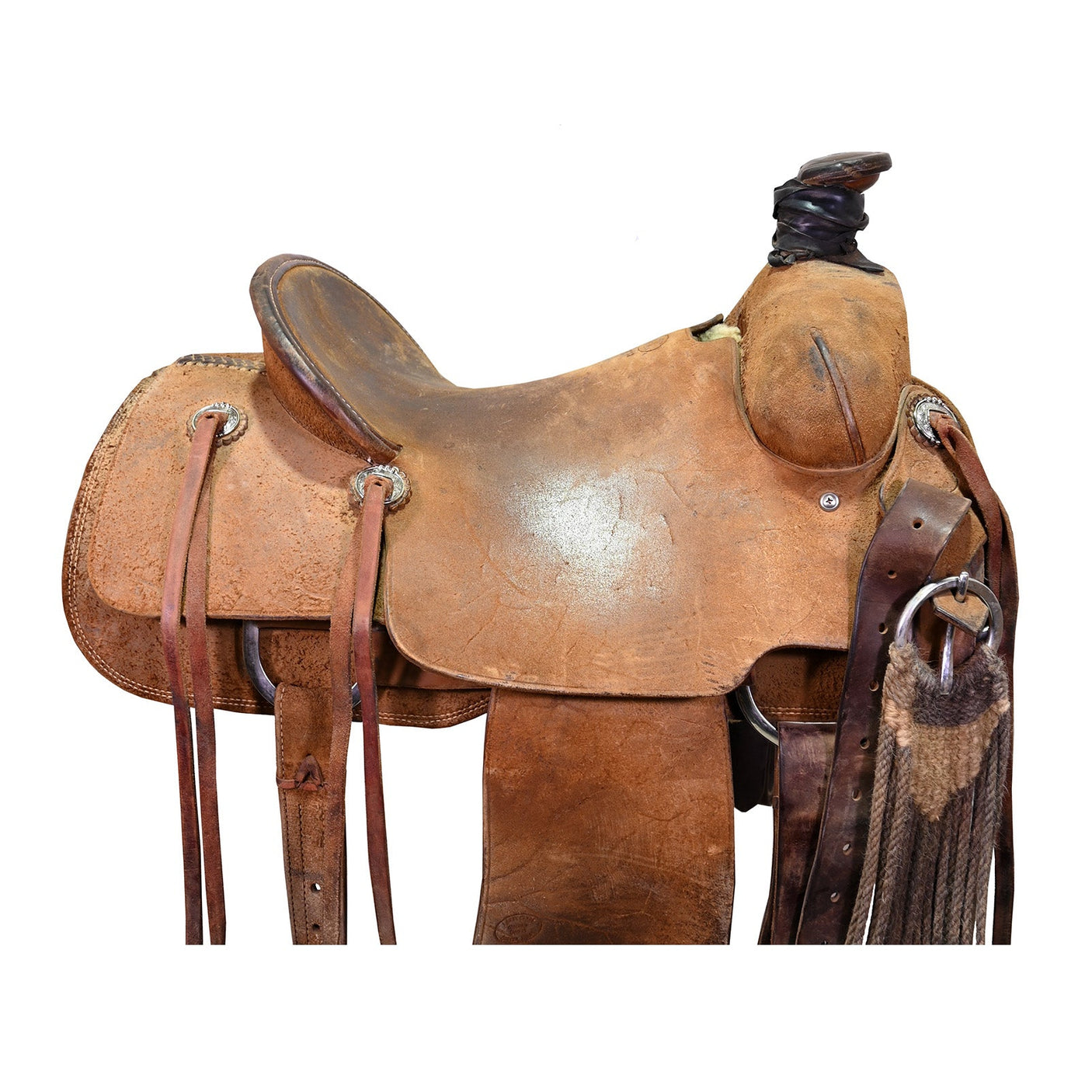 Used 14.5" Larry Clark Ranch Saddle