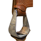 Used 14.5" Martin Trophy Team Roping Saddle