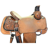Used 14.5" Monty Reedy Team Roping Saddle