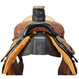 Used 14.5" Monty Reedy Team Roping Saddle