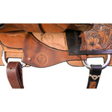 Used 14.5" Monty Reedy Team Roping Saddle
