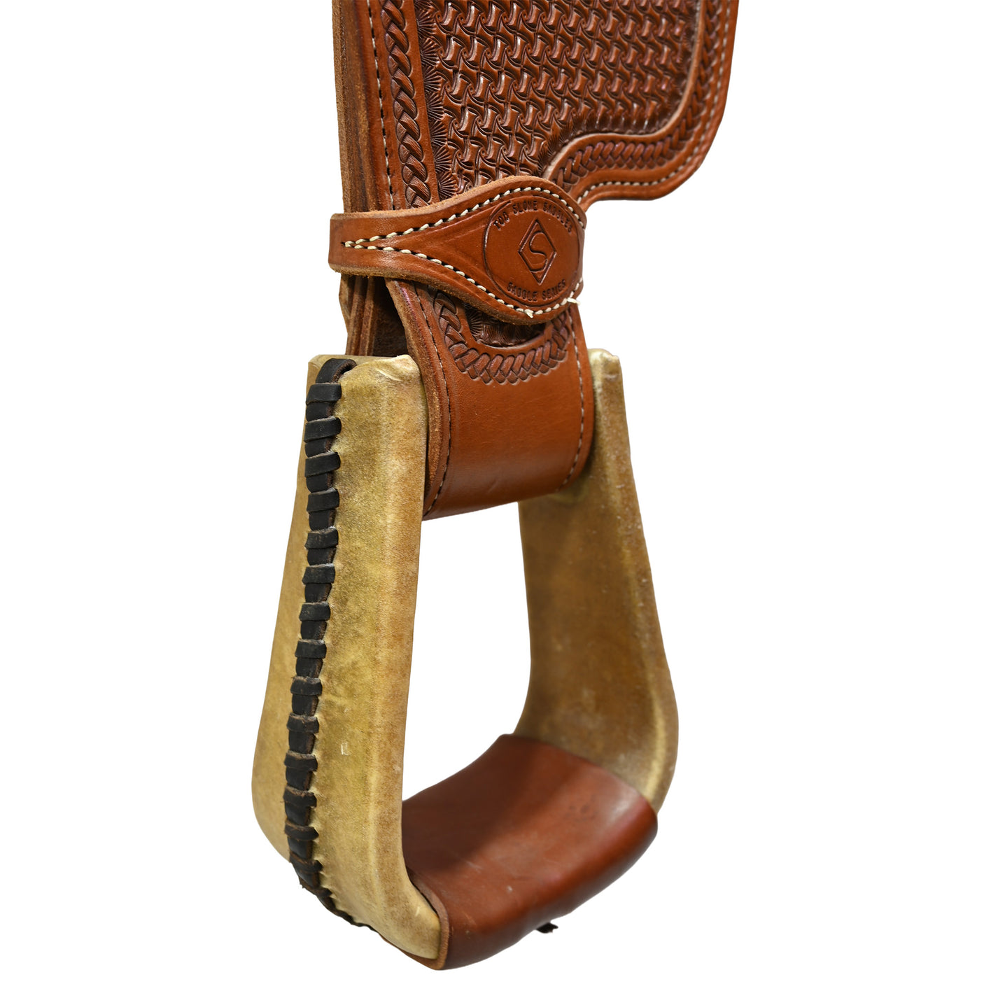 Used 14.5" Tod Slone Trophy Team Roping Saddle