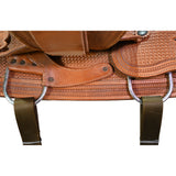 Used 14.5" Tod Slone Trophy Team Roping Saddle