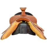 SOLD! Used 14.5" Tod Slone Trophy Team Roping Saddle