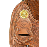 SOLD! Used 14.5" Tod Slone Trophy Team Roping Saddle