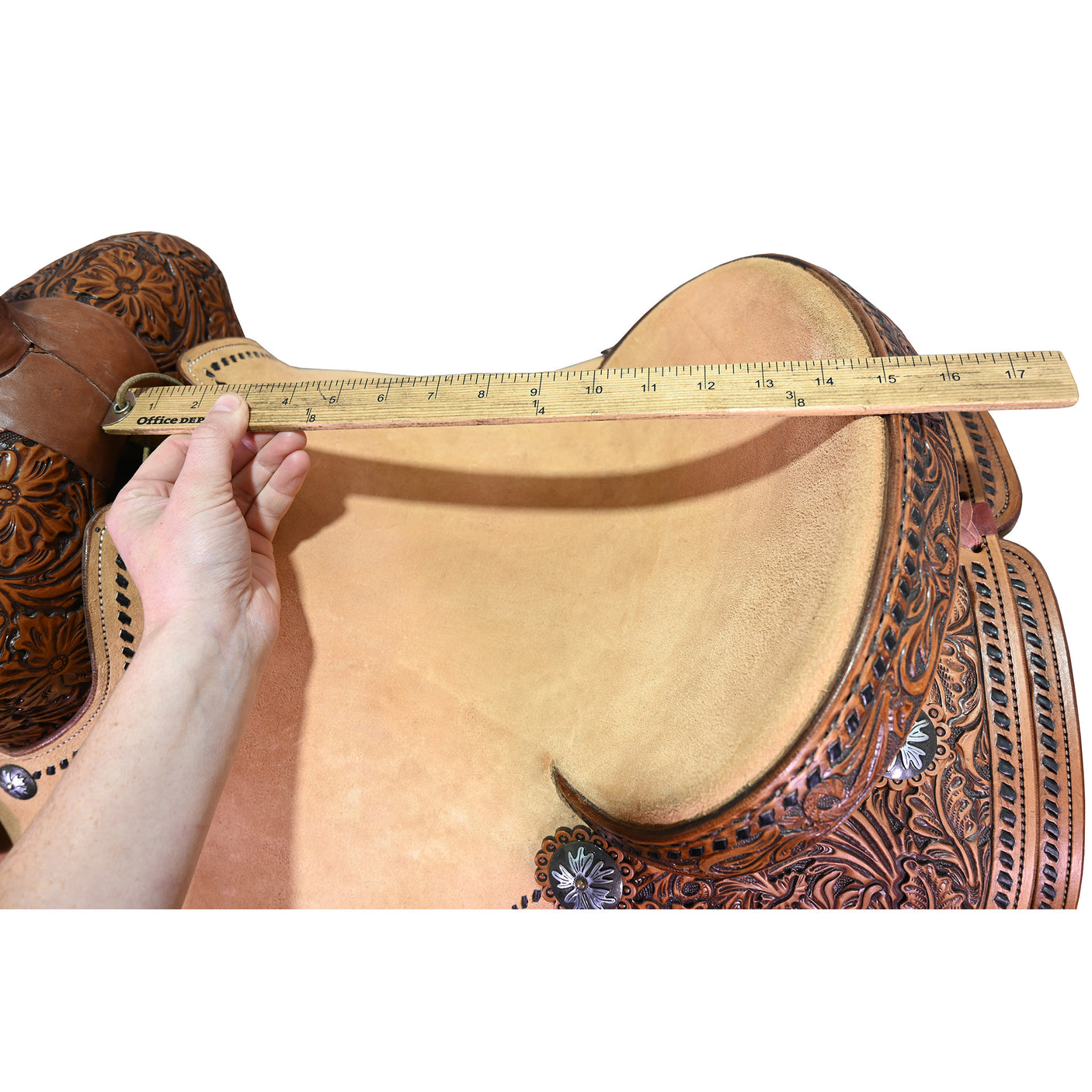 New! 14.75" Smart Horse Team Roping Saddle