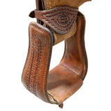 Used 14.5" Albright Team Roping Saddle
