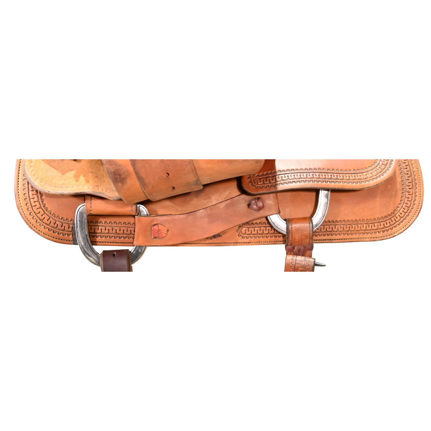 Used 14.5" Albright Team Roping Saddle