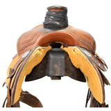 Used 14.5" Albright Team Roping Saddle
